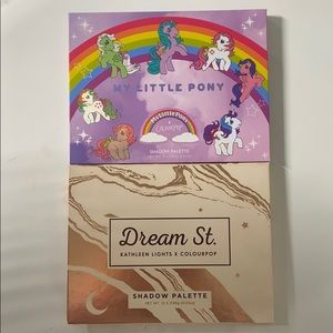 2 ColourPop eyeshadow palettes